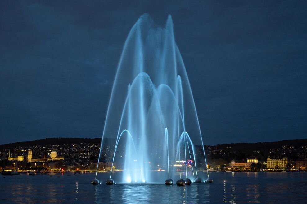 Sichere Umrichter [light]für den Springbrunnen Aquaretum im Zürichsee[/light]