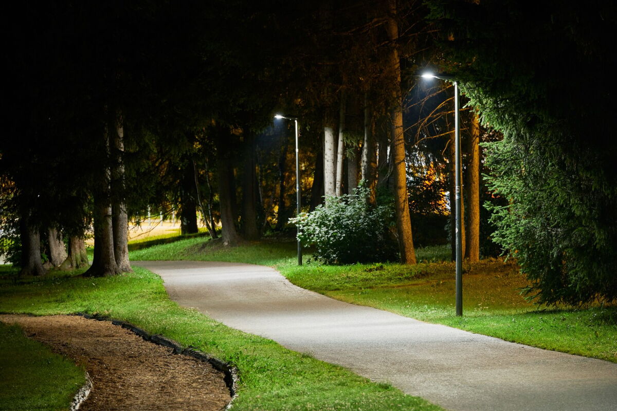 Klimaneutral erhältliche Strassenleuchten